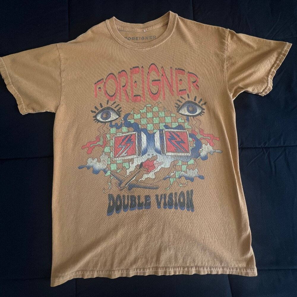 Foreigner Double Vision Vintage T Shirt